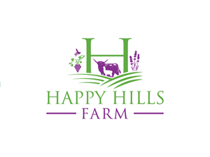 Logo Design by kikostora for Happy Hills Farms LLC | Design: #29242316