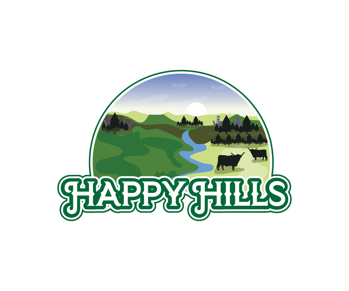 Logo-Design von Paint-Tools für Happy Hills Farms LLC | Design #29244745