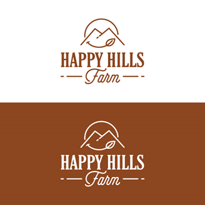 Logo Design by Sujit Banerjee for Happy Hills Farms LLC | Design: #29244454