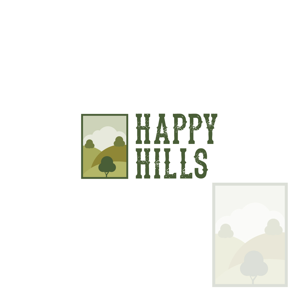 Logo-Design von Sujit Banerjee für Happy Hills Farms LLC | Design #29244457
