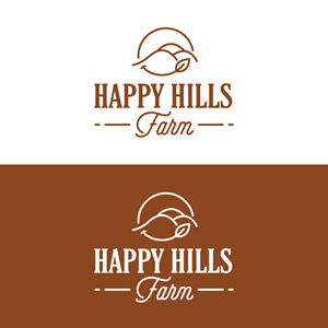 Logo Design by Sujit Banerjee for Happy Hills Farms LLC | Design: #29254246