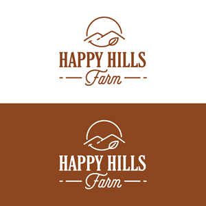 Logo Design by Sujit Banerjee for Happy Hills Farms LLC | Design: #29254247