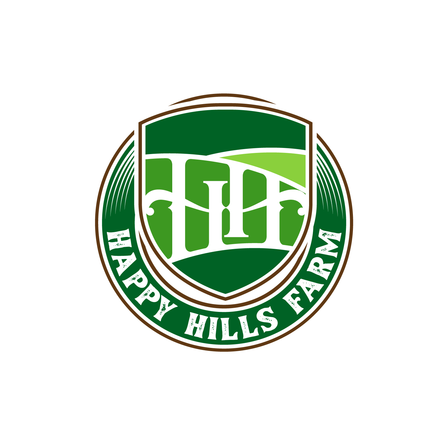 Logo-Design von Dream Logo Design für Happy Hills Farms LLC | Design #29323912