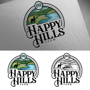 Logo Design by brand maker for Happy Hills Farms LLC | Design: #29275010