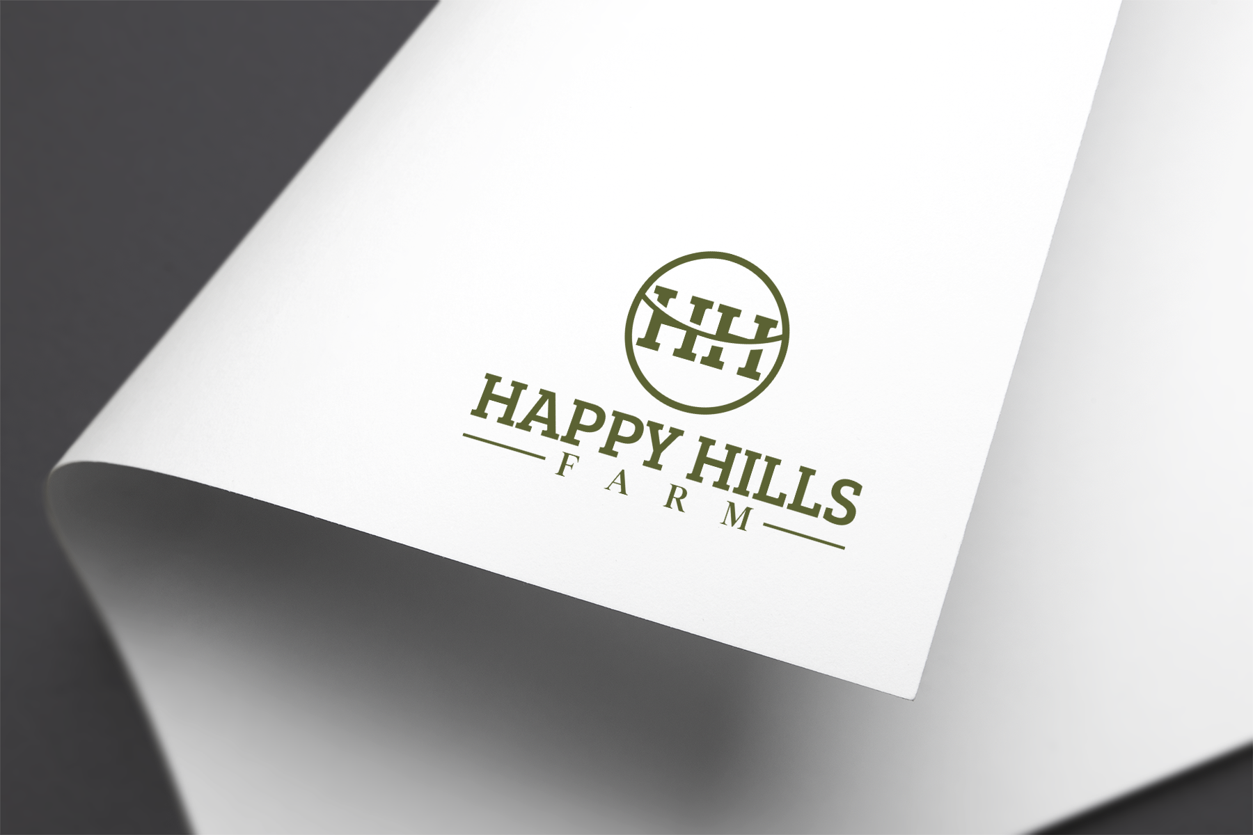 Logo Design by gauravgraphy for Happy Hills Farms LLC | Design #29241602