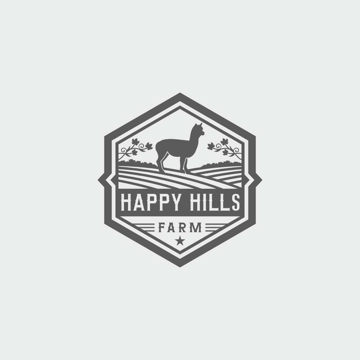 Logo Design by Ashani Bhattacharya for Happy Hills Farms LLC | Design #29272143