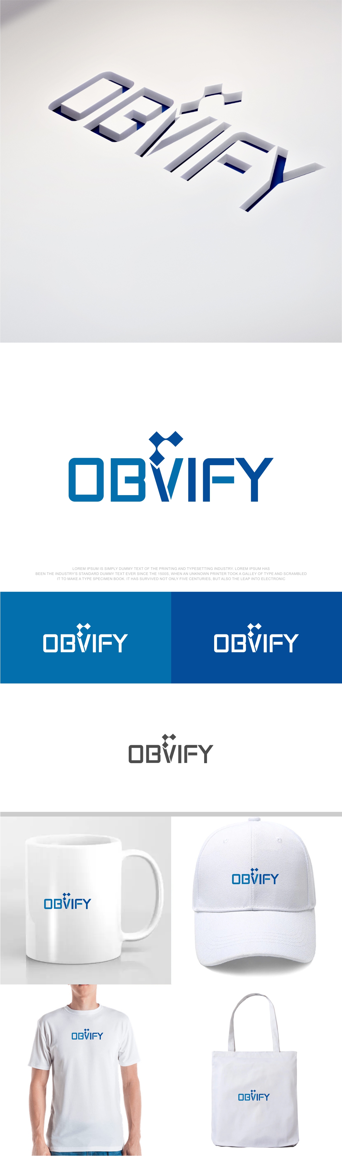 Bold, Modern, Technology/Technology Consulting Logo Design for Obvify ...