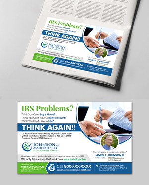 Advertisement Design by ARTOGRAPHY for New Beginnings Tax Resolution | Design: #29242573