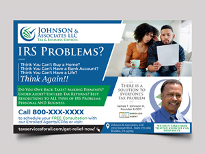Advertisement Design by Aurora:) for New Beginnings Tax Resolution | Design: #29242966
