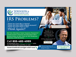 Advertisement Design by Aurora:) for New Beginnings Tax Resolution | Design: #29260166