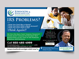 Advertisement Design by Aurora:) for New Beginnings Tax Resolution | Design: #29260167