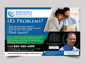 Advertisement Design by Aurora:) for New Beginnings Tax Resolution | Design: #29262461