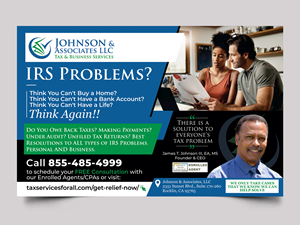 Advertisement Design by Aurora:) for New Beginnings Tax Resolution | Design: #29267029