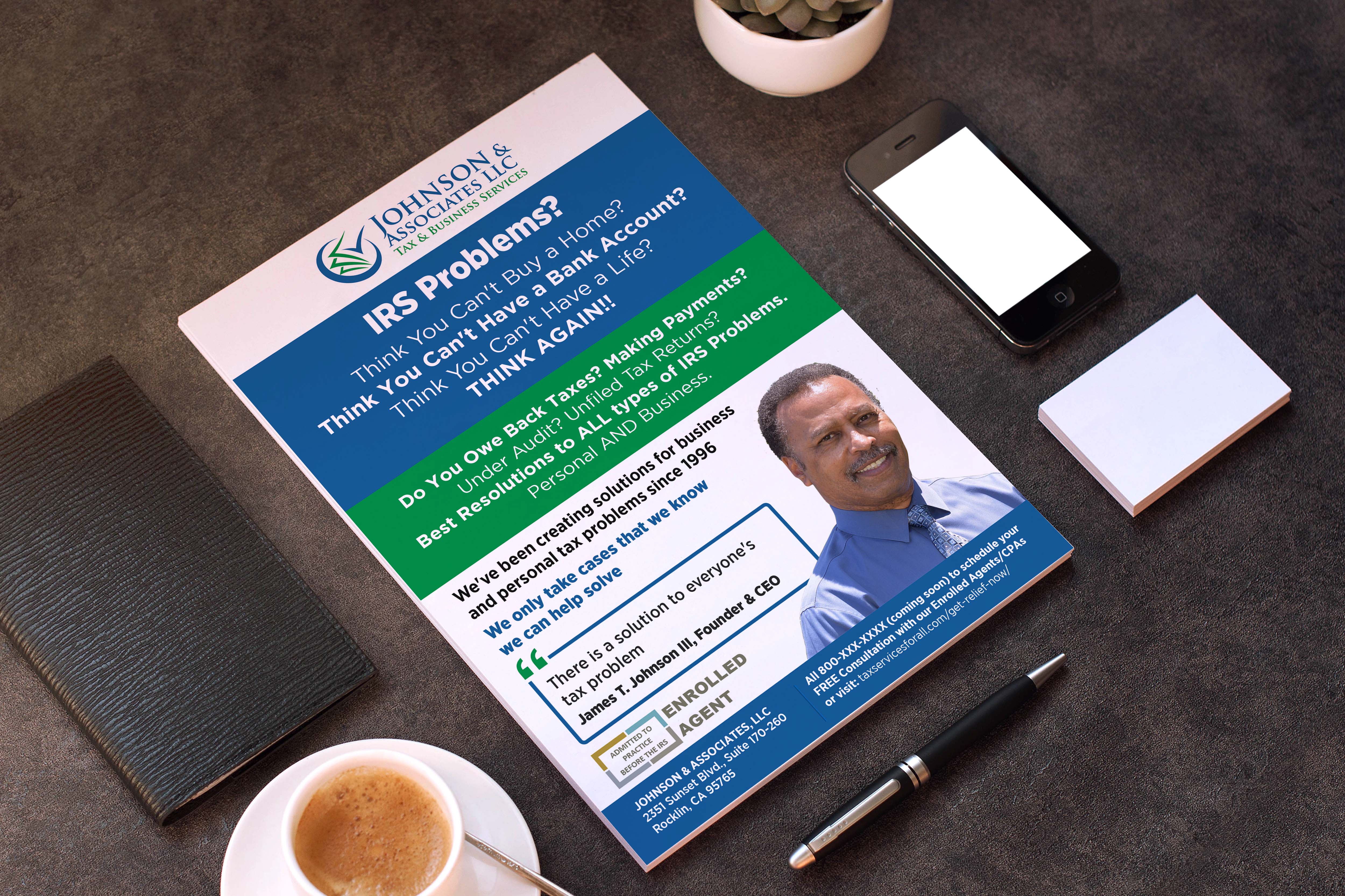 Diseño Publicitario por GraphicsGuru para New Beginnings Tax Resolution | Diseño #29246084