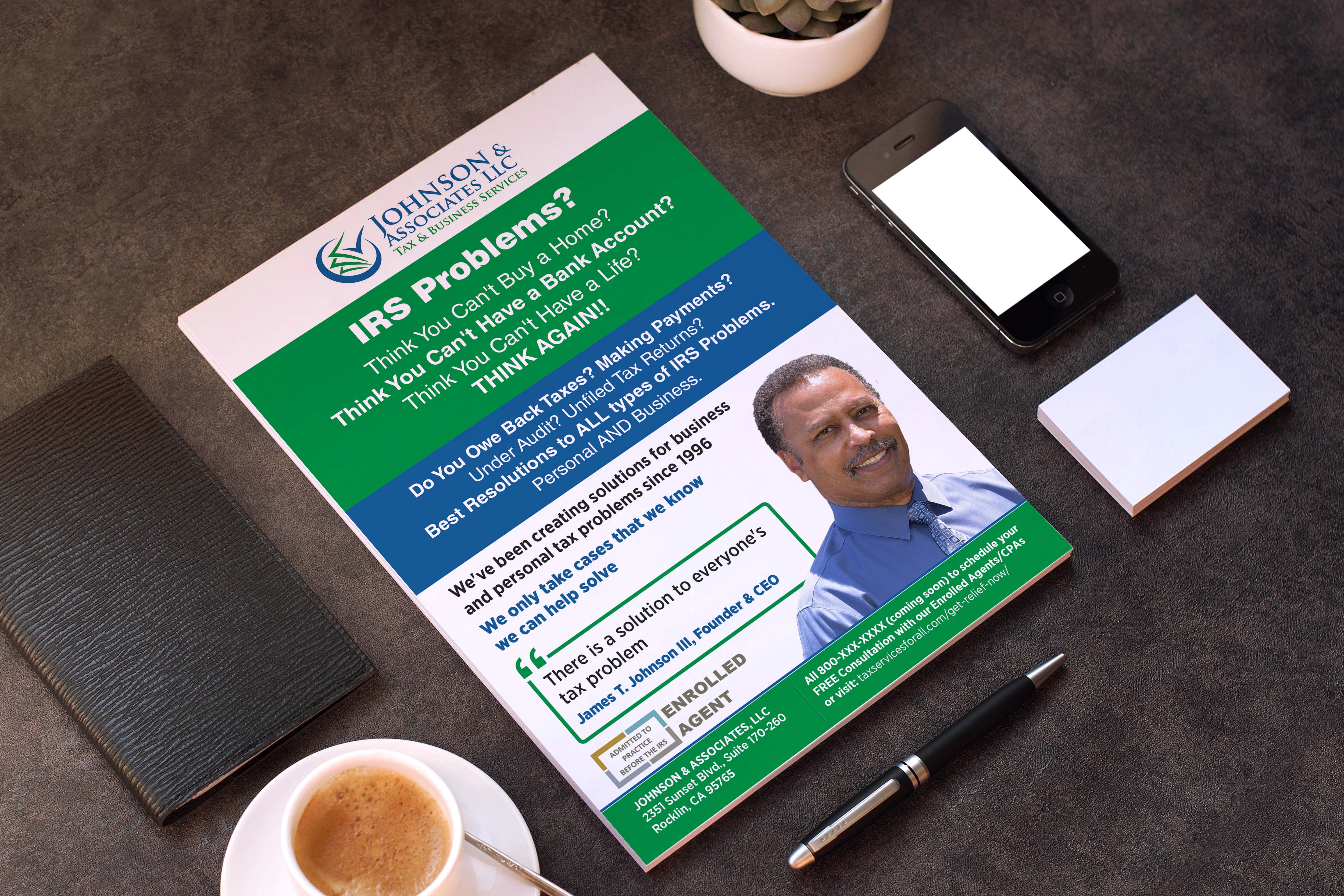 Advertisement Design by GraphicsGuru for New Beginnings Tax Resolution | Design #29246285