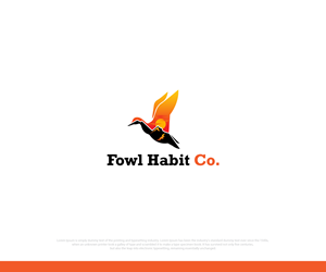 Fowl Habit Co. | Design de Logo par ecorokerz