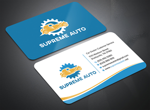 Business Card Design by sadikul islam for Supreme Auto LLC | Design: #29251505