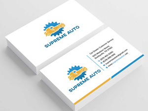 Business Card Design by sadikul islam for Supreme Auto LLC | Design: #29251511