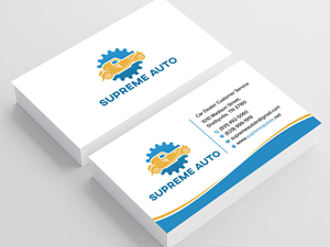 Business Card Design by sadikul islam for Supreme Auto LLC | Design: #29251551