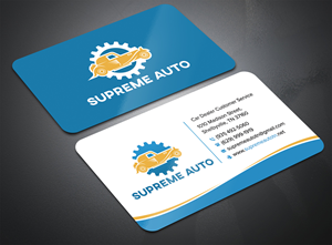 Business Card Design by sadikul islam for Supreme Auto LLC | Design: #29251553