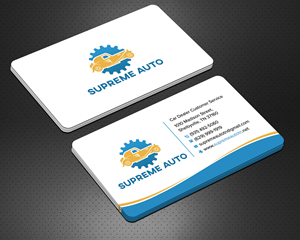 Business Card Design by sadikul islam for Supreme Auto LLC | Design: #29251554
