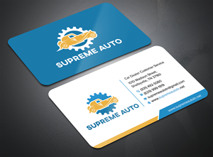 Business Card Design by sadikul islam for Supreme Auto LLC | Design: #29251563