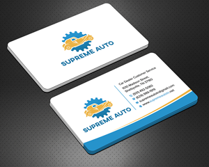 Business Card Design by sadikul islam for Supreme Auto LLC | Design: #29251663