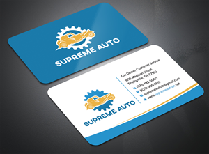 Business Card Design by sadikul islam for Supreme Auto LLC | Design: #29251665
