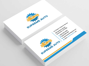 Business Card Design by sadikul islam for Supreme Auto LLC | Design: #29251667
