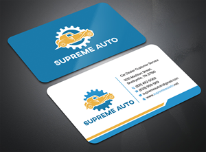 Business Card Design by sadikul islam for Supreme Auto LLC | Design: #29251669