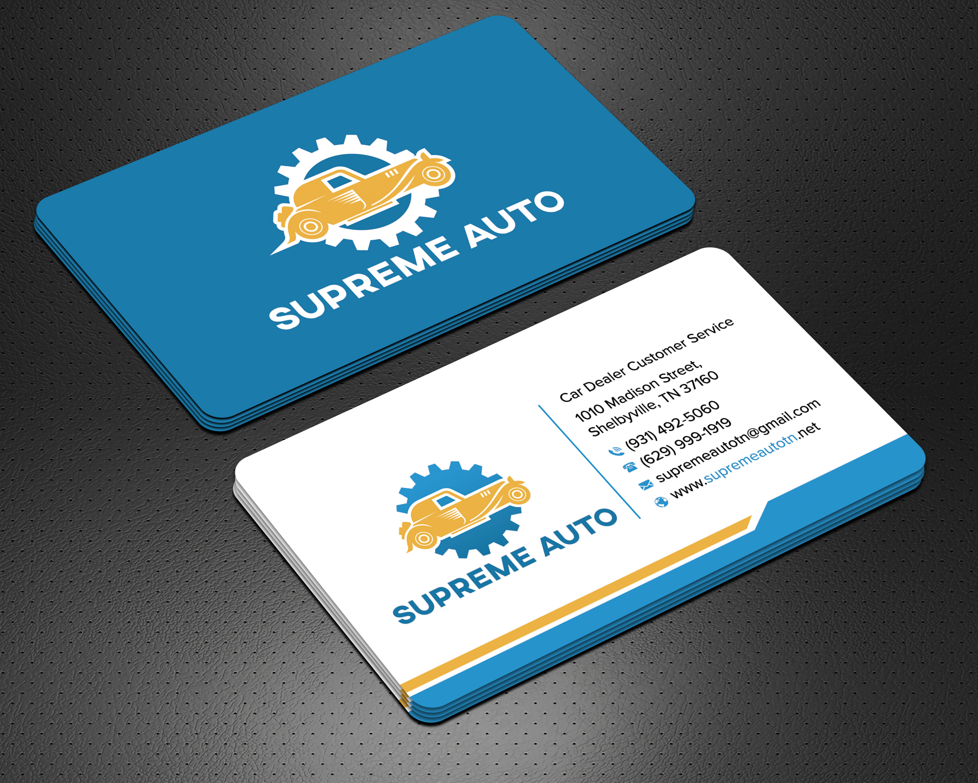 Visitenkarten-Design von sadikul islam für Supreme Auto LLC | Design #29251670