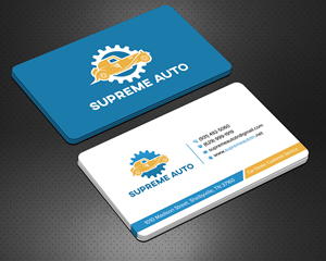 Business Card Design by sadikul islam for Supreme Auto LLC | Design: #29251765