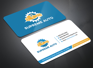 Business Card Design by sadikul islam for Supreme Auto LLC | Design: #29251767