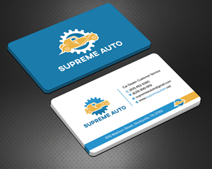 Business Card Design by sadikul islam for Supreme Auto LLC | Design: #29251774