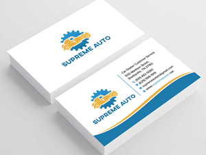 Business Card Design by sadikul islam for Supreme Auto LLC | Design: #29251777