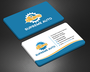 Business Card Design by sadikul islam for Supreme Auto LLC | Design: #29251778