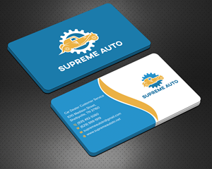 Business Card Design by sadikul islam for Supreme Auto LLC | Design: #29251821