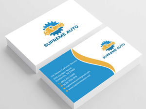 Business Card Design by sadikul islam for Supreme Auto LLC | Design: #29251824
