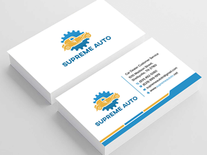 Business Card Design by sadikul islam for Supreme Auto LLC | Design: #29251832