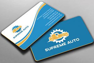 Business Card Design by sadikul islam for Supreme Auto LLC | Design: #29251855