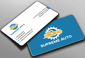Business Card Design by sadikul islam for Supreme Auto LLC | Design: #29253173