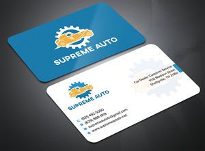 Business Card Design by sadikul islam for Supreme Auto LLC | Design: #29253174