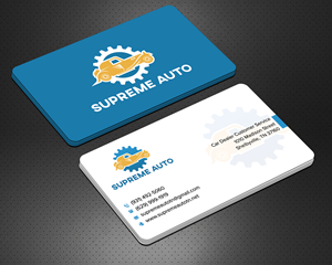 Business Card Design by sadikul islam for Supreme Auto LLC | Design: #29253175