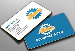 Business Card Design by sadikul islam for Supreme Auto LLC | Design: #29256113
