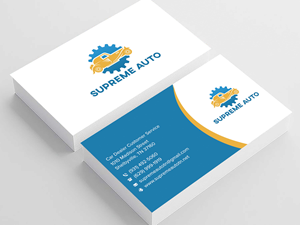 Business Card Design by sadikul islam for Supreme Auto LLC | Design: #29256115