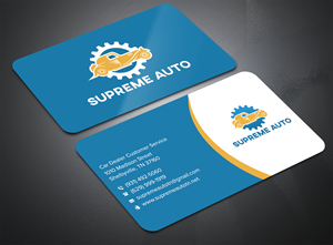 Business Card Design by sadikul islam for Supreme Auto LLC | Design: #29256118
