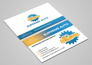 Visitenkarten-Design von Sandaruwan für Supreme Auto LLC | Design #29241584