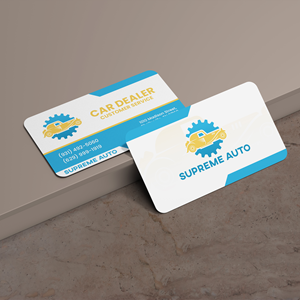 Business Card Design by Pegasus for Supreme Auto LLC | Design: #29241714
