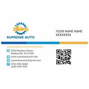Business Card Design by Remilekun for Supreme Auto LLC | Design: #29273789