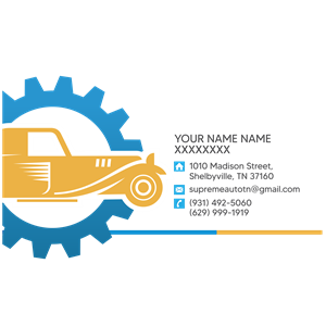 Business Card Design by Remilekun for Supreme Auto LLC | Design: #29273791